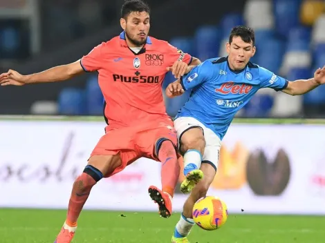 Chucky Lozano y Napoli perdieron el liderato del calcio