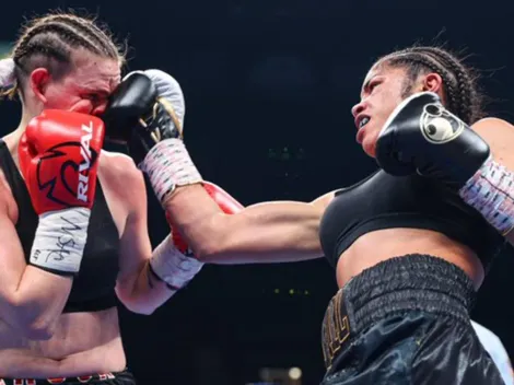 A Jessica McCaskill le pidieron el gancho de Canelo Álvarez para ganar y cumplió al pie de la letra