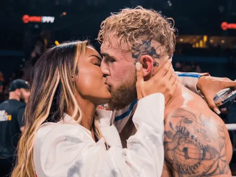 La novia de Jake Paul dijo a qué tuvieron gusto sus besos tras el nocaut a Tyron Woodley