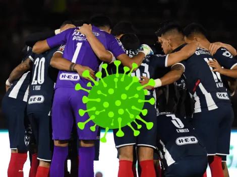 Tres casos de Covid-19 en Rayados