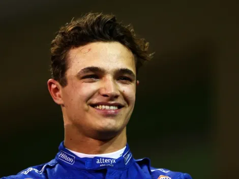 La supermodelo portuguesa que presume Lando Norris