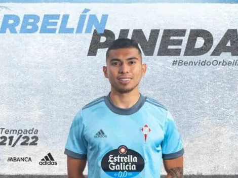 ¡OFICIAL! Orbelín Pineda es presentado con el Celta de Vigo y ya entrenó