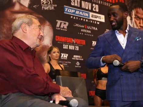 Llegó la respuesta de Bob Arum a la denuncia por racismo de Terence Crawford