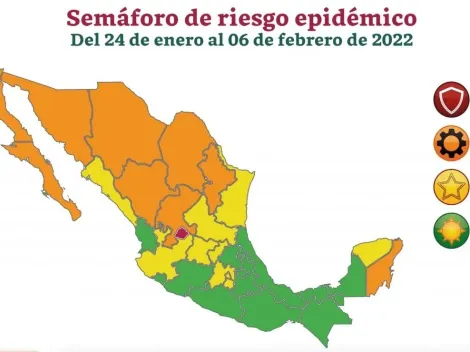 Semáforo COVID-19: Conoce el color de tu estado