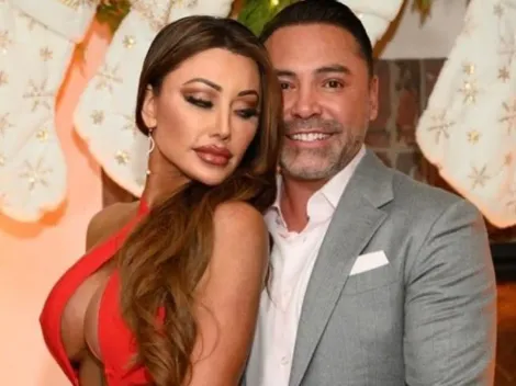 Óscar de la Hoya y sus candentes fotos con su novia para festejar sus 49 años