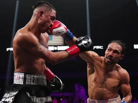 Herida abierta: Así quedó el rostro de Mario Barrios tras su derrota ante Keith Thurman