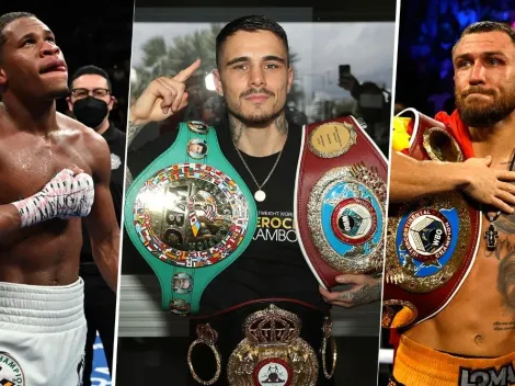 Haney y Lomachenko se pelean por George Kambosos y sus cinturones