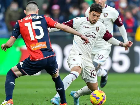 Pipe, titular en igualdad entre Genoa y Salernitana por Serie A