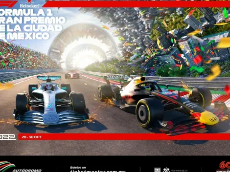 Fórmula 1: Presentan los espectaculares posters del Gran Premio de la Ciudad de México 2022