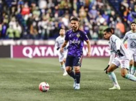 León quedó muy malherido ante el Sounders en la Concacaf Champions League