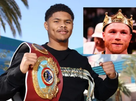 Shakur Stevenson se cree capaz de vencer a Canelo Álvarez