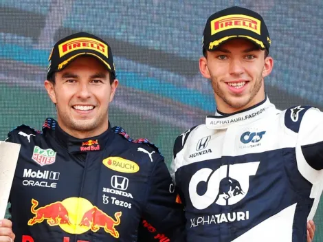 ¿Pierre Gasly por Checo Pérez? Helmut Marko habló