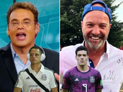 Faitelson colocó a Chicharito como el mejor '9', y Luis García lo cruzó con Raúl Jiménez