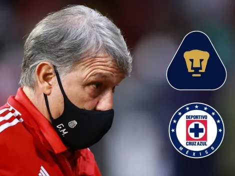 Pumas vs Cruz Azul: ¿A qué jugador fue a ver especialmente Tata Martino en la semifinal de Concachampions?