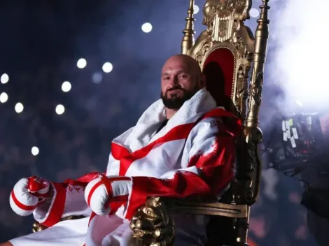 ¡Delirio en Londres! Así entró Tyson Fury al Wembley Stadium