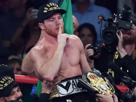 "Siéntate, aún no te toca": Canelo Álvarez a una leyenda de la UFC