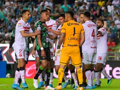 ¡Multa para Toluca! León lo empató sobre el final en una lluvia de goles infartante
