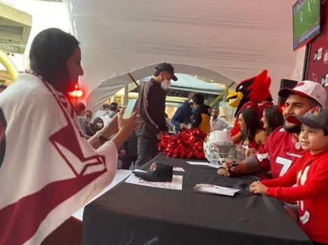 Will Hernández de Cardenales de Arizona firmó autógrafos a aficionados en Ciudad de México