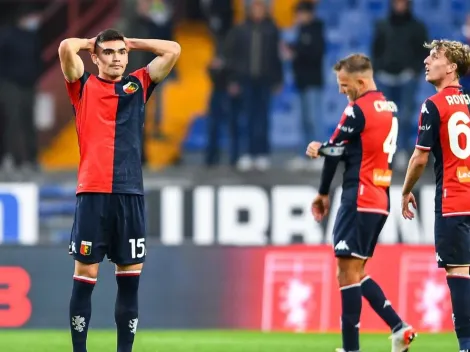 Johan Vásquez rompió el silencio tras concretarse el descenso del Genoa en Italia