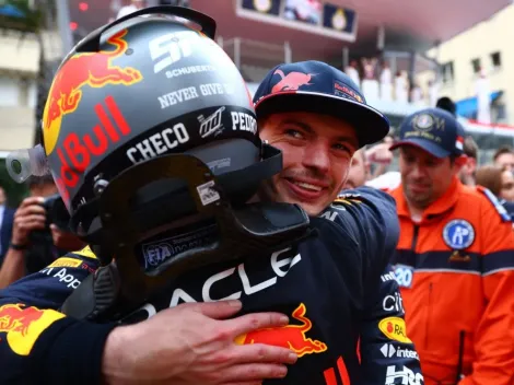 Verstappen se mostró feliz por la victoria de Checo Pérez