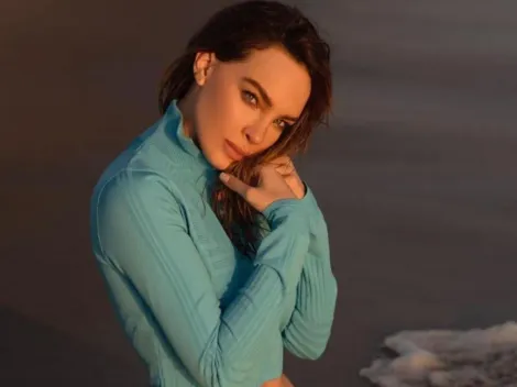 FOTO | Belinda interrumpe polémica de Christian Nodal y J Balvin