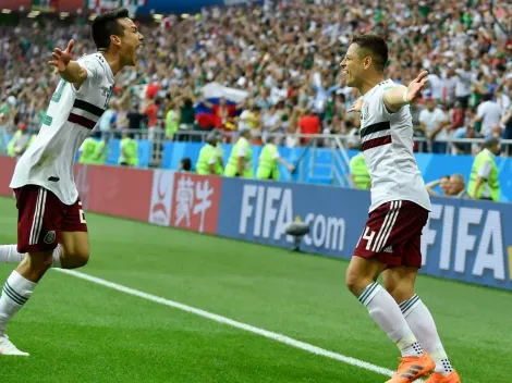 Hirving Lozano le da el visto bueno a Chicharito Hernández en la Selección Mexicana