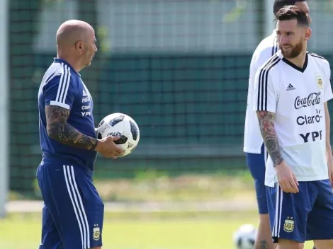 Lionel Messi y Jorge Sampaoli, una relación para olvidar en Rusia 2018