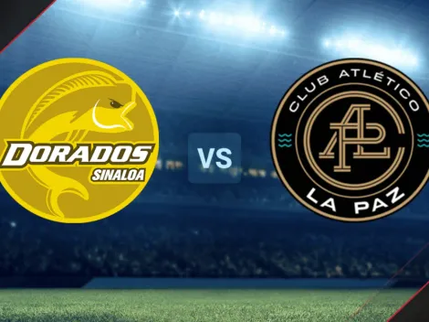 Dorados vs. La Paz EN VIVO por la Liga de Expansión MX: Hora, TV, streaming EN DIRECTO y minuto a minuto