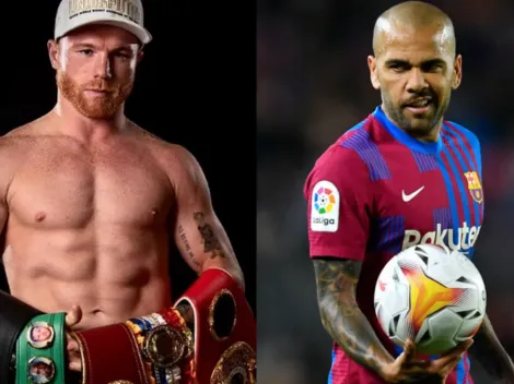 ¡Ya miraba hacia México! El día en que Dani Alves defendió a Canelo Álvarez