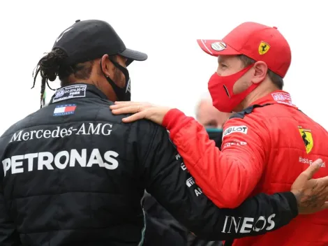 Sentidos mensajes de Hamilton y Mick Schumacher tras el retiro de Vettel