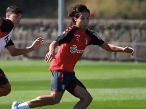 VIDEO | Lainez ya entrena con el Sporting Braga