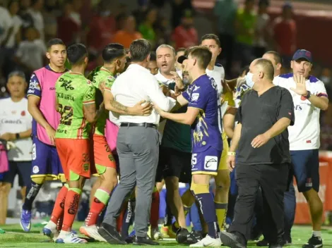 VIDEO | Captan a Cristante ahorcando a alguien del San Luis