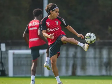 Lainez, listo para debutar con el Braga