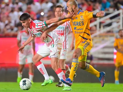 Las alineaciones de Tigres vs Necaxa
