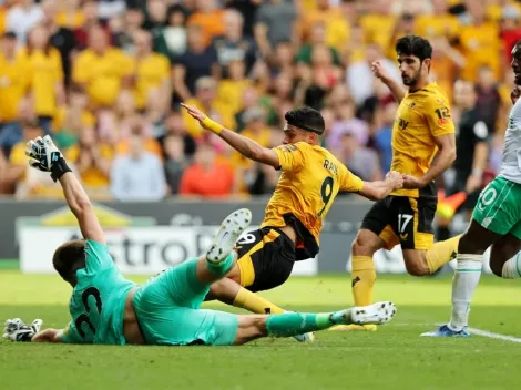 Wolverhampton empató y el VAR le quitó un gol a Raúl