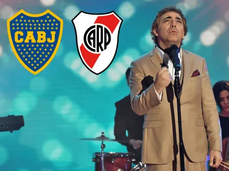 ¿Boca o River? Captan a Cristian Castro apoyando como un fan más