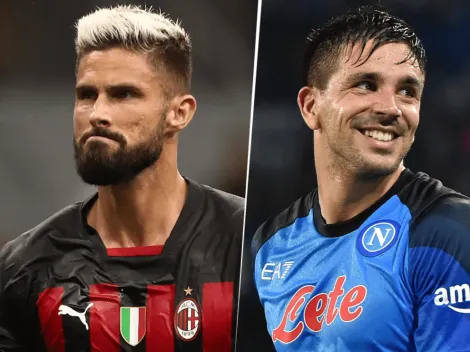 Milan 1-2 Napoli por la Serie A de Italia: estadísticas del partido