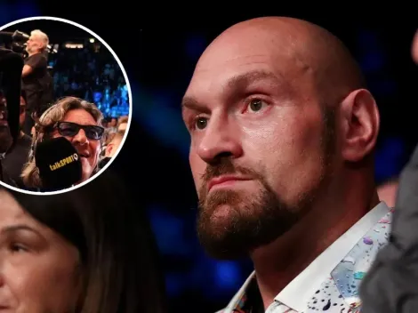 ¿Hay tiro? El tenso cara a cara entre Tyson Fury y Dereck Chisora