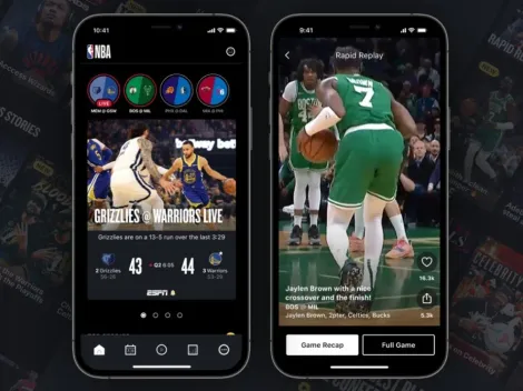 La otra cara de la NBA, así luce su nueva App