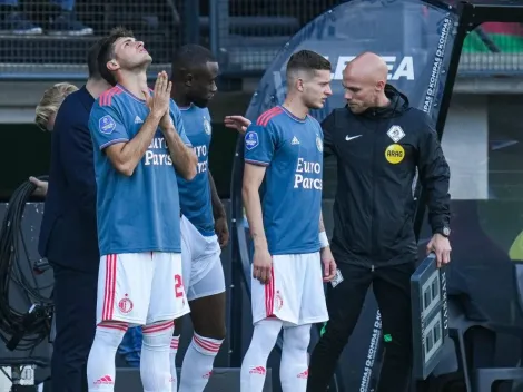 Santiago Giménez no pudo evitar el empate de Feyenoord