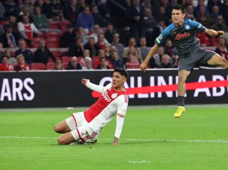 Chucky Lozano señaló la gran falla del Ajax de Edson Álvarez en el 6-1 ante Napoli