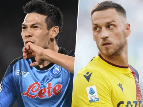 Napoli 3-2 Bologna por la Serie A de Italia: estadísticas del partido