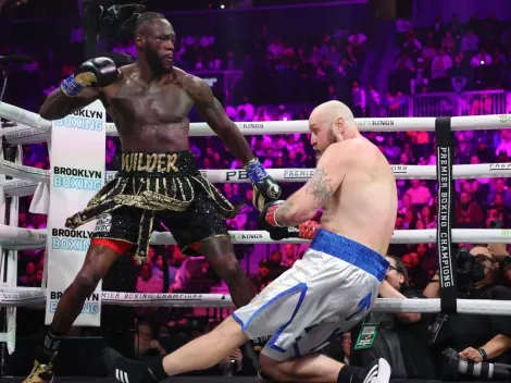 ¿Ya lo vio Andy Ruiz? Brutal nocaut de Deontay Wilder en el primer asalto sobre Helenius