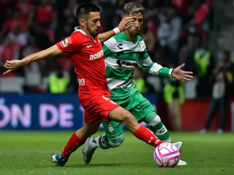 Las alineaciones de Santos Laguna vs. Toluca por los Cuartos de Final de la Liga MX Apertura 2022