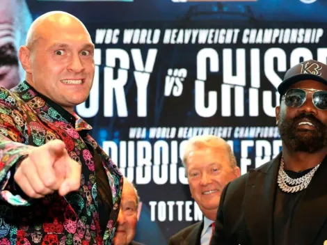 Tyson Fury, sesión de fotos y ejemplo: "No creo que sea bueno el gesto, porque muere gente en el boxeo"