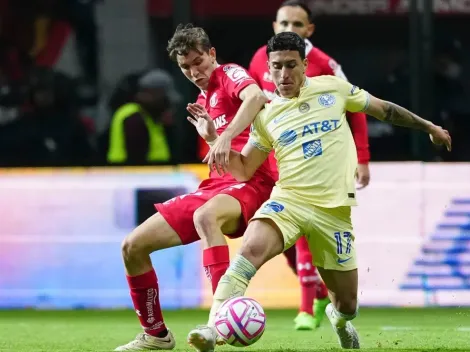 Las alineaciones de América vs Toluca por las Semifinales de la Liga MX Apertura 2022