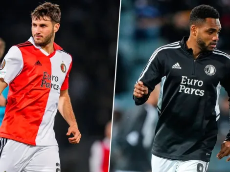 La afición del Feyenoord se queja y exige que Giménez tenga más oportunidades