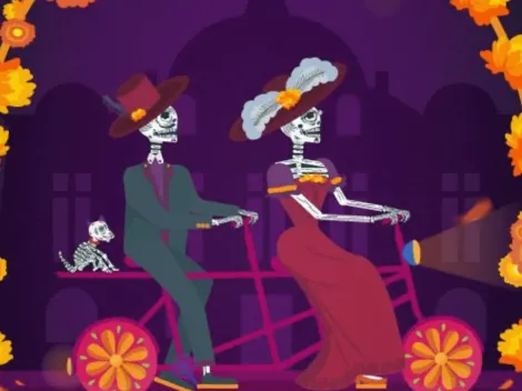 ¡No guardes tu disfraz! Hoy es el Paseo nocturno en Bicicleta por el Día de Muertos