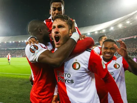 VIDEO | Feyenoord muestra la locura que desató el gol de Santi en su afición