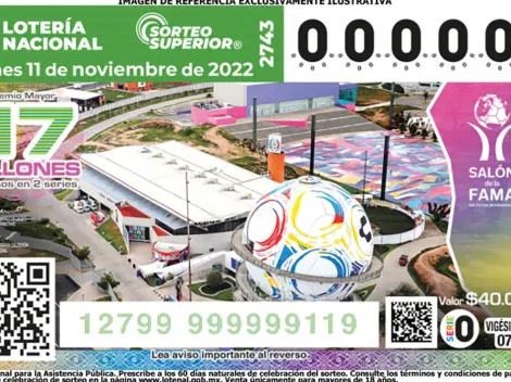 Resultados del Sorteo Superior del viernes 11 de noviembre 2022